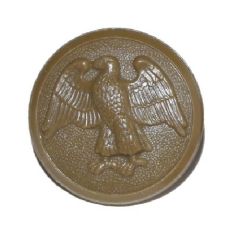 GI United States Women's Army Corps Uniform Overcoat Button