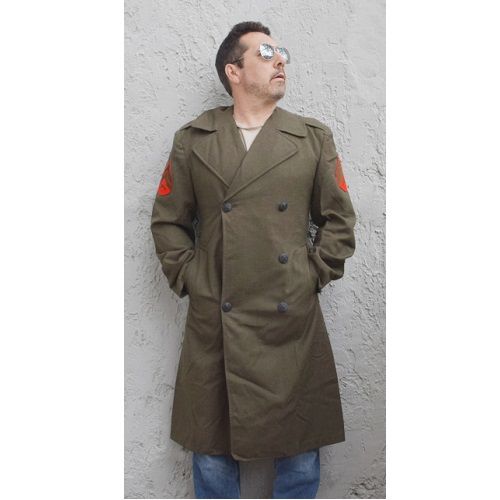 Marine corps trench coat hotsell