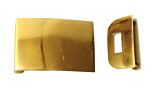 USMC Brass Dress Belt Buckle Plain - Used