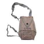 GI US Navy ND Mark V Gas Mask Carrier Bag
