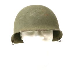 WWII U.S. Front Seam M1 Steel Pot / Helmet (Used) | Army Navy Sales WWII U.S. Front Seam M1 Steel Pot / Helmet (Used) | Army Navy Sales