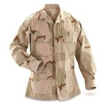 New GI 3 Color Desert Camo BDU Shirt