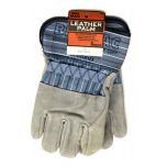 Big Mac Blue Leather Work Gloves