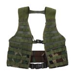 Used GI MOLLE II FLC Fighting Load Carrier Vest Woodland