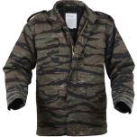 Military Style M65 Tiger Stripe Field Jacket